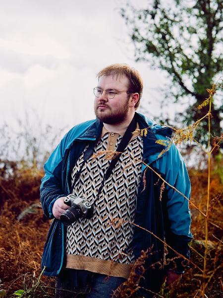 A fun day out in Pateley Bridge, the dry bracken a nice complement for this portrait.