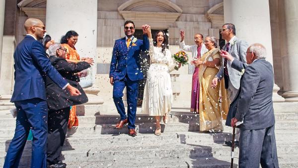It was a pleasure to be designated photographer for my sister's wedding. Her and my brother-in-law were blessed with one of the warmest and sunniest days of the year for their civil ceremony.